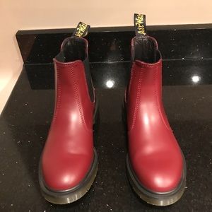 Dr Martens Chelsea Boot Red/Burgundy